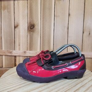 UGG Ashdale Duck Shoes Womens 7 Multicolor Leather Shearling Lined Comfort